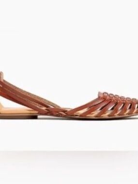 J. Crew Factory Huarache Sandals - Brown, 10 Women